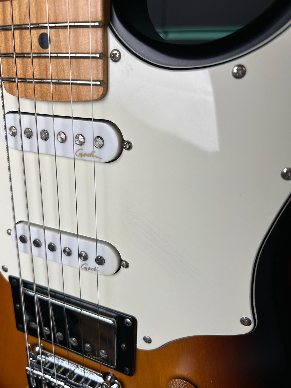 Thumbnail: Godin Session Vintage Burst Semi-Gloss 2017 Electric Guitar
