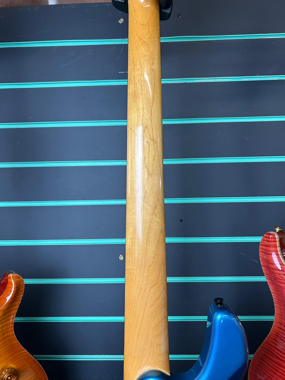 Thumbnail: Overwater J Series Contemporary 5-String Metallic Blue 2023 Electric Bass