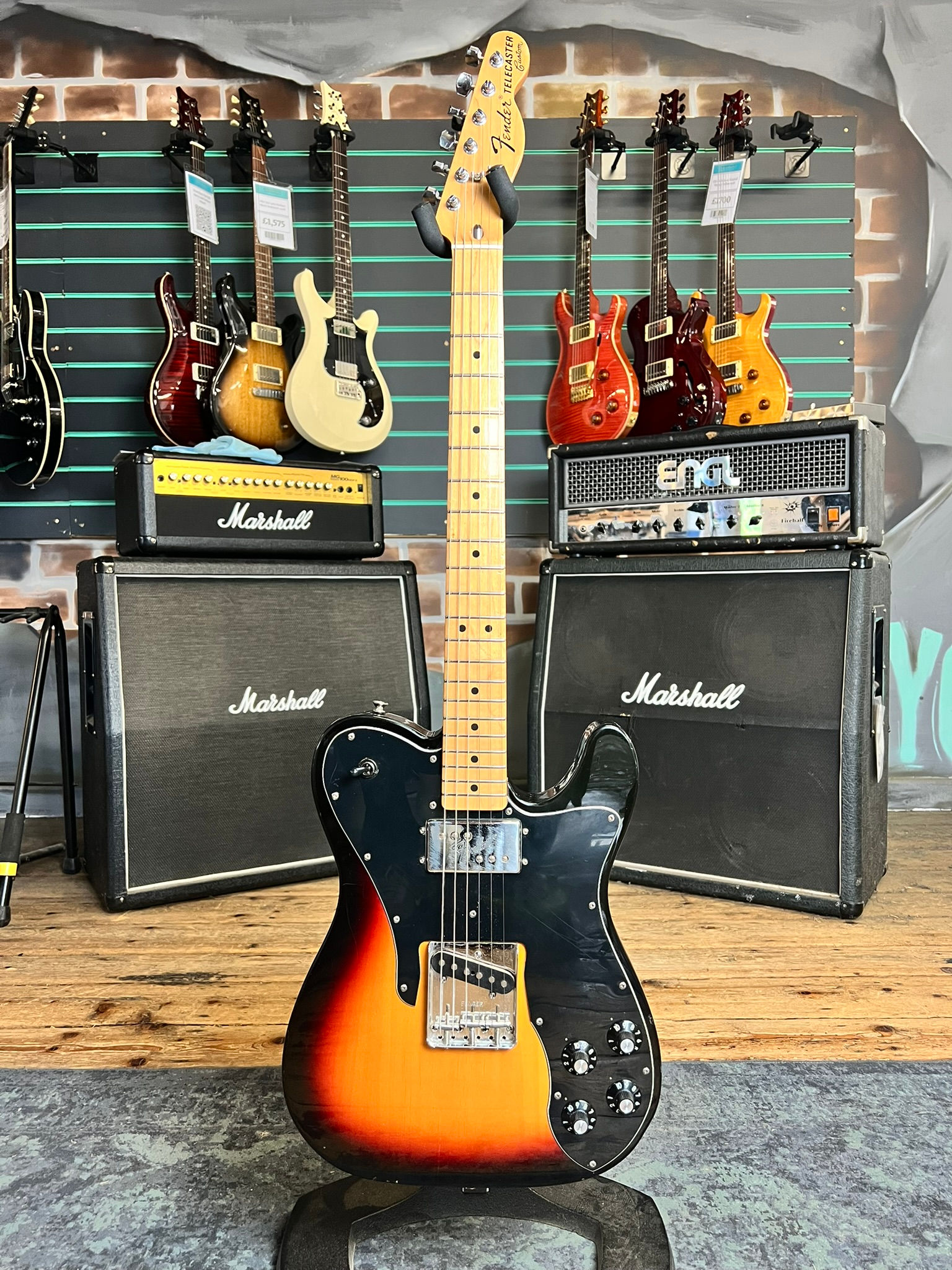 Fender Classic Series '72 Telecaster Custom 3-Color Sunburst 1999 Electric Guita