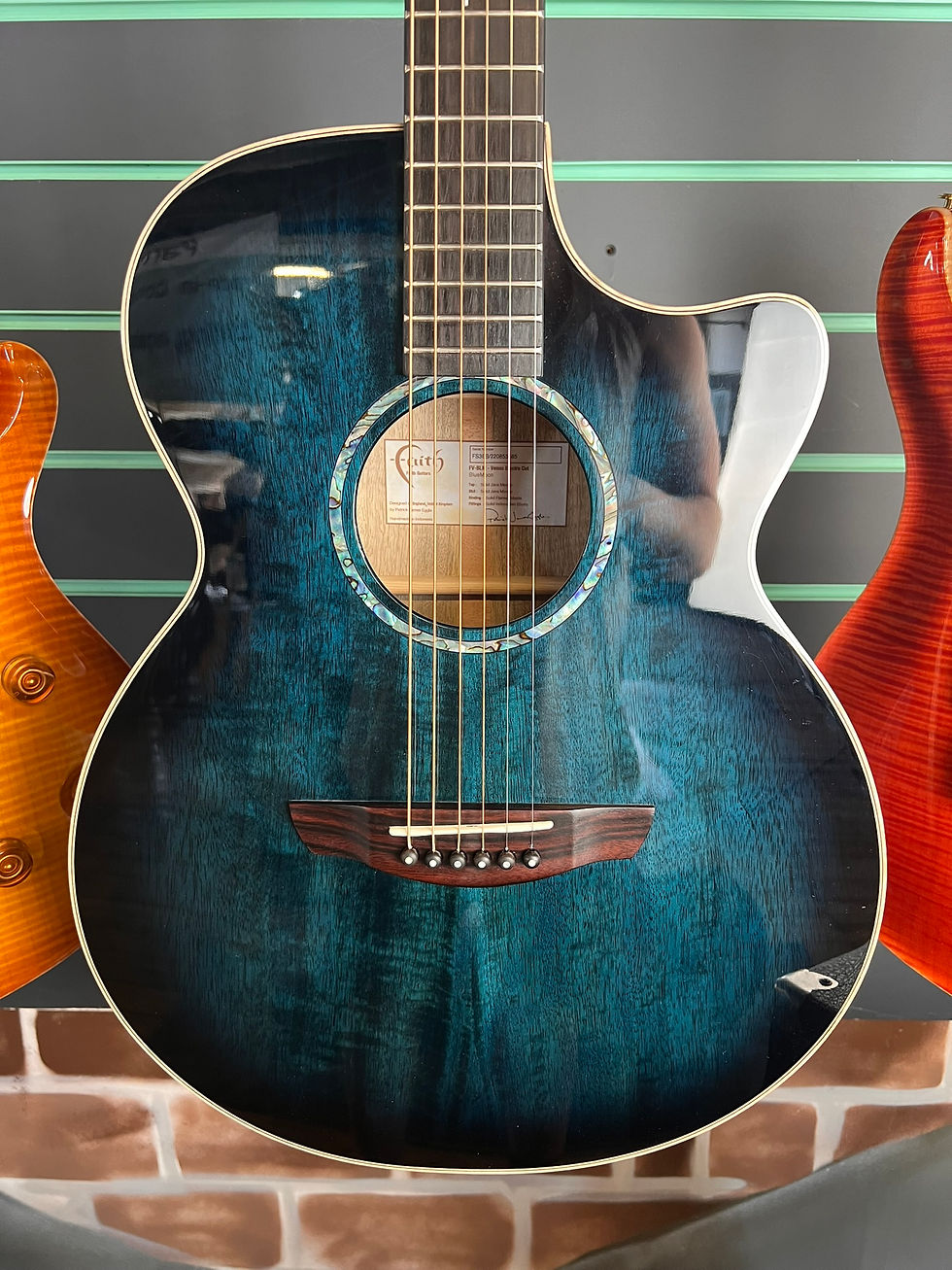 Thumbnail: Faith Venus Blue Moon 2022 Electro-Acoustic Guitar
