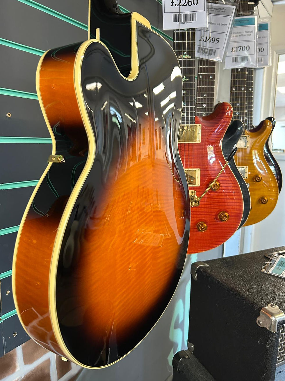Thumbnail: Ibanez AF-2000 Artstar Prestige Brown Sunburst 2023 Hollow Body Electric Guitar