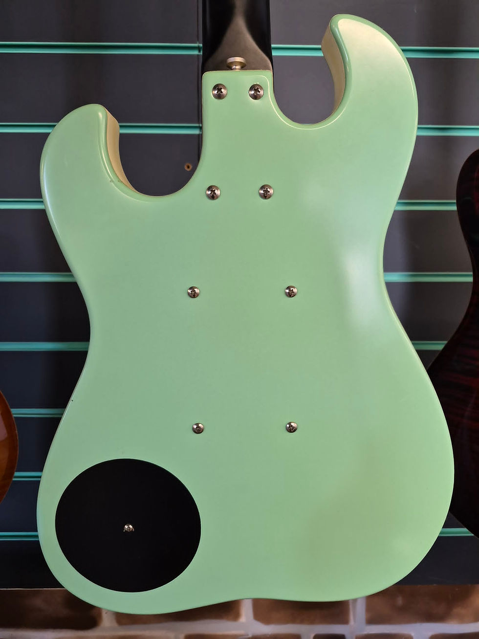 Thumbnail: Danelectro Dano 63 Reissue Aqua Electric Guitar