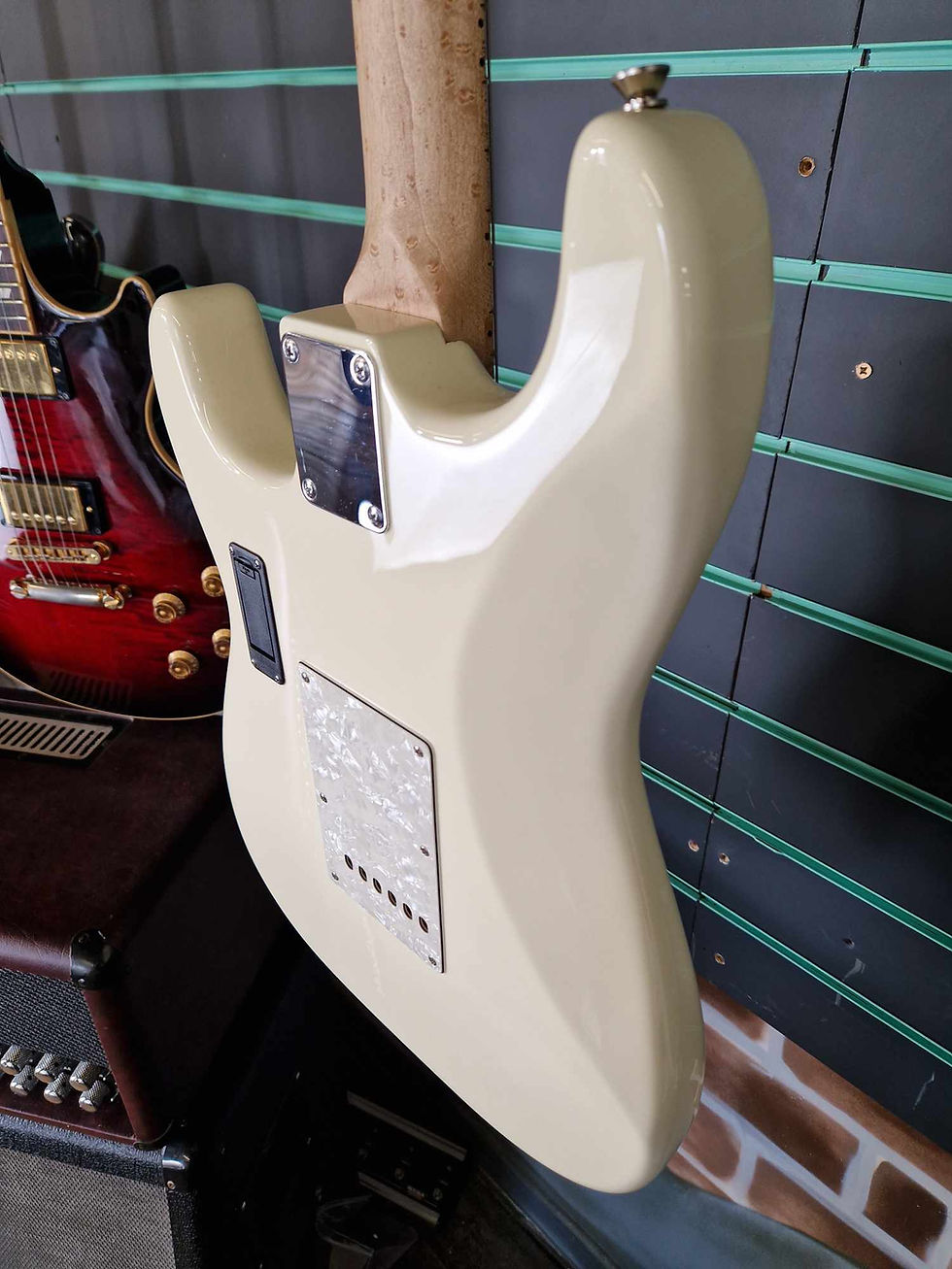 Thumbnail: Stormshadow DBS-P Vintage White 2014 Electric Guitar