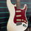 Thumbnail: Squier Pro-Tone Stratocaster Olympic White 1997 Electric Guitar