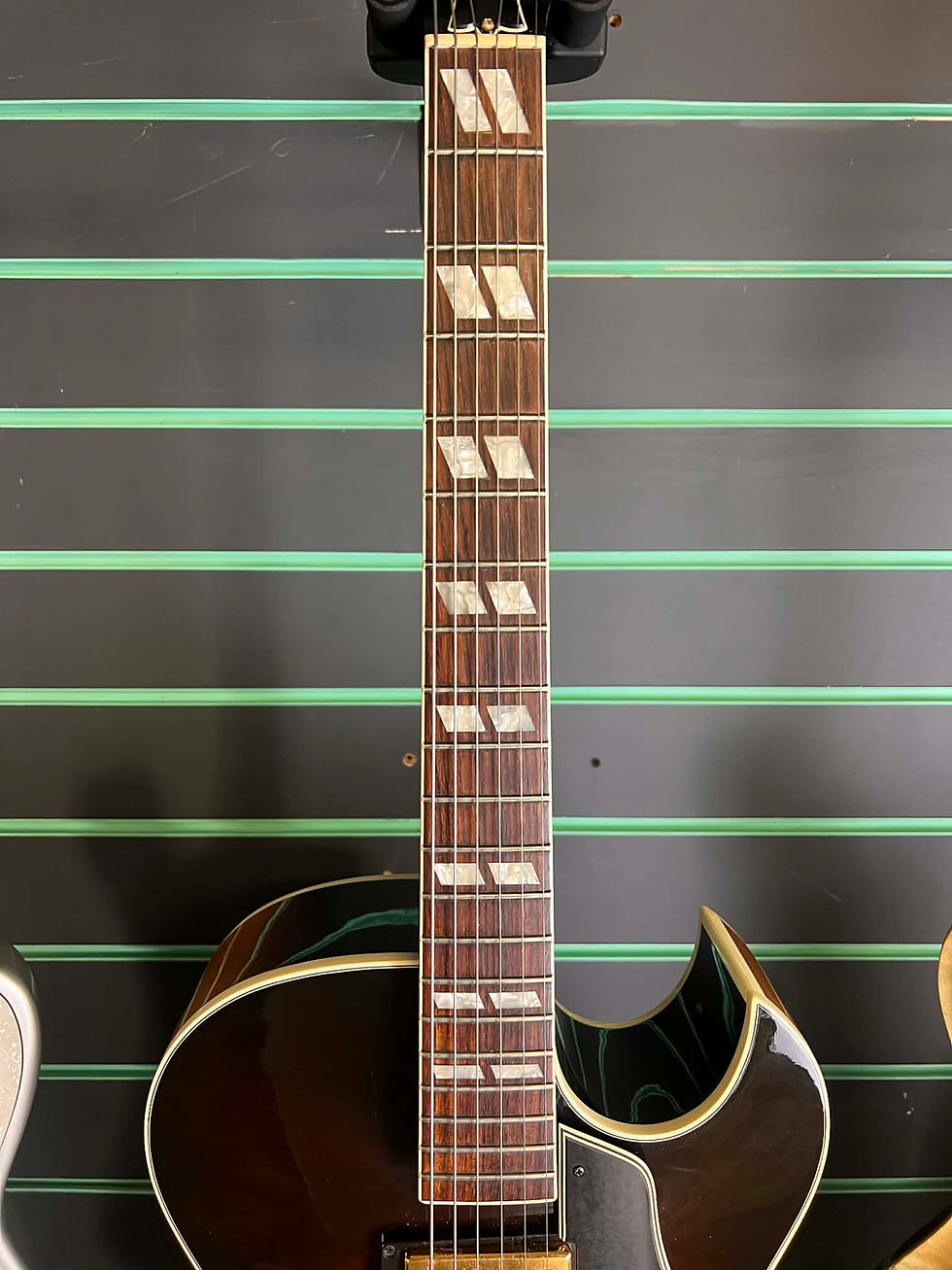 Thumbnail: Gibson ES-165 Herb Ellis Vintage Sunburst 1998 Hollow Body Electric Guitar