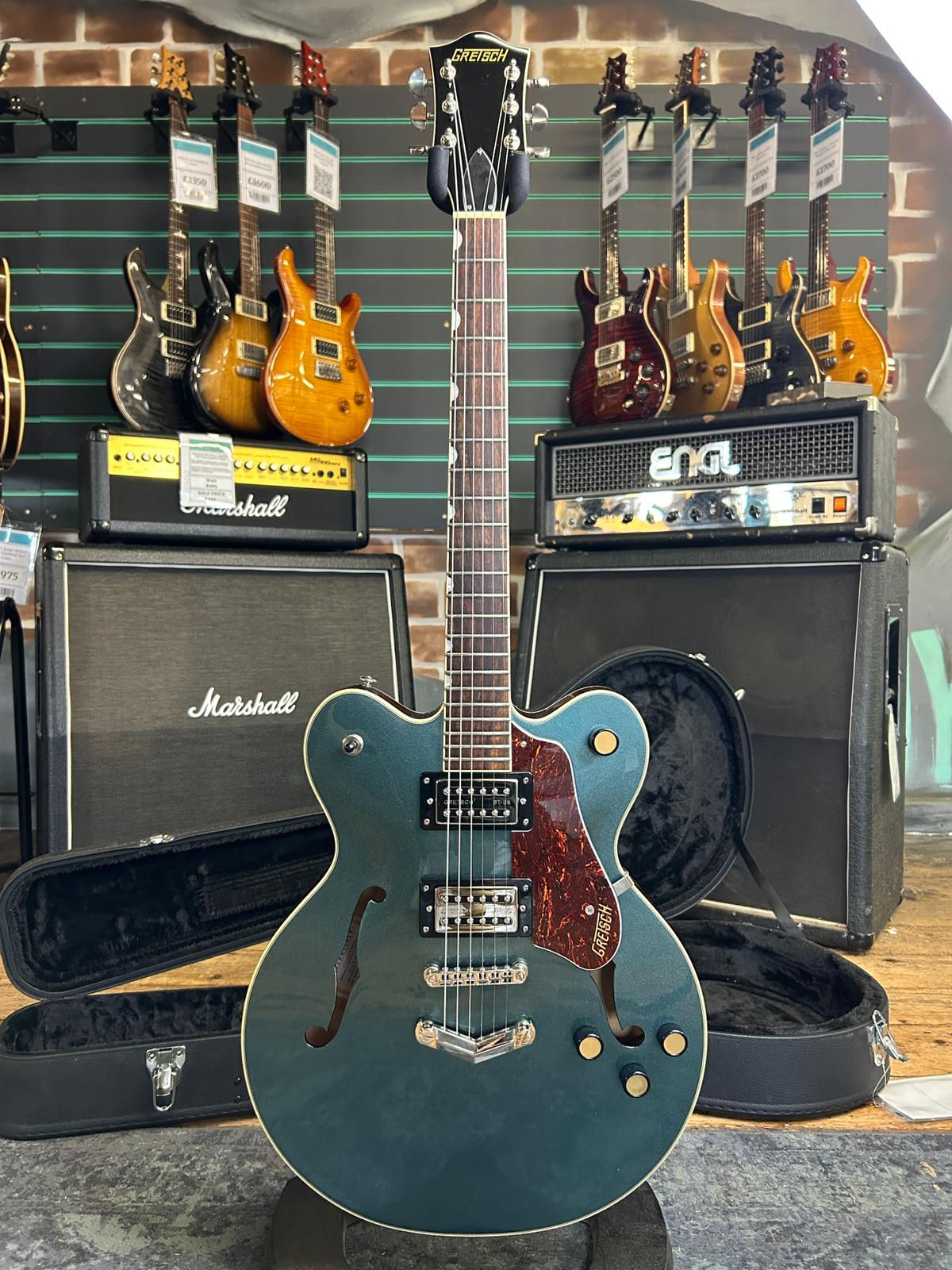 Gretsch G2622 Gunmetal Blue 2019 Semi-Hollow Electric Guitar