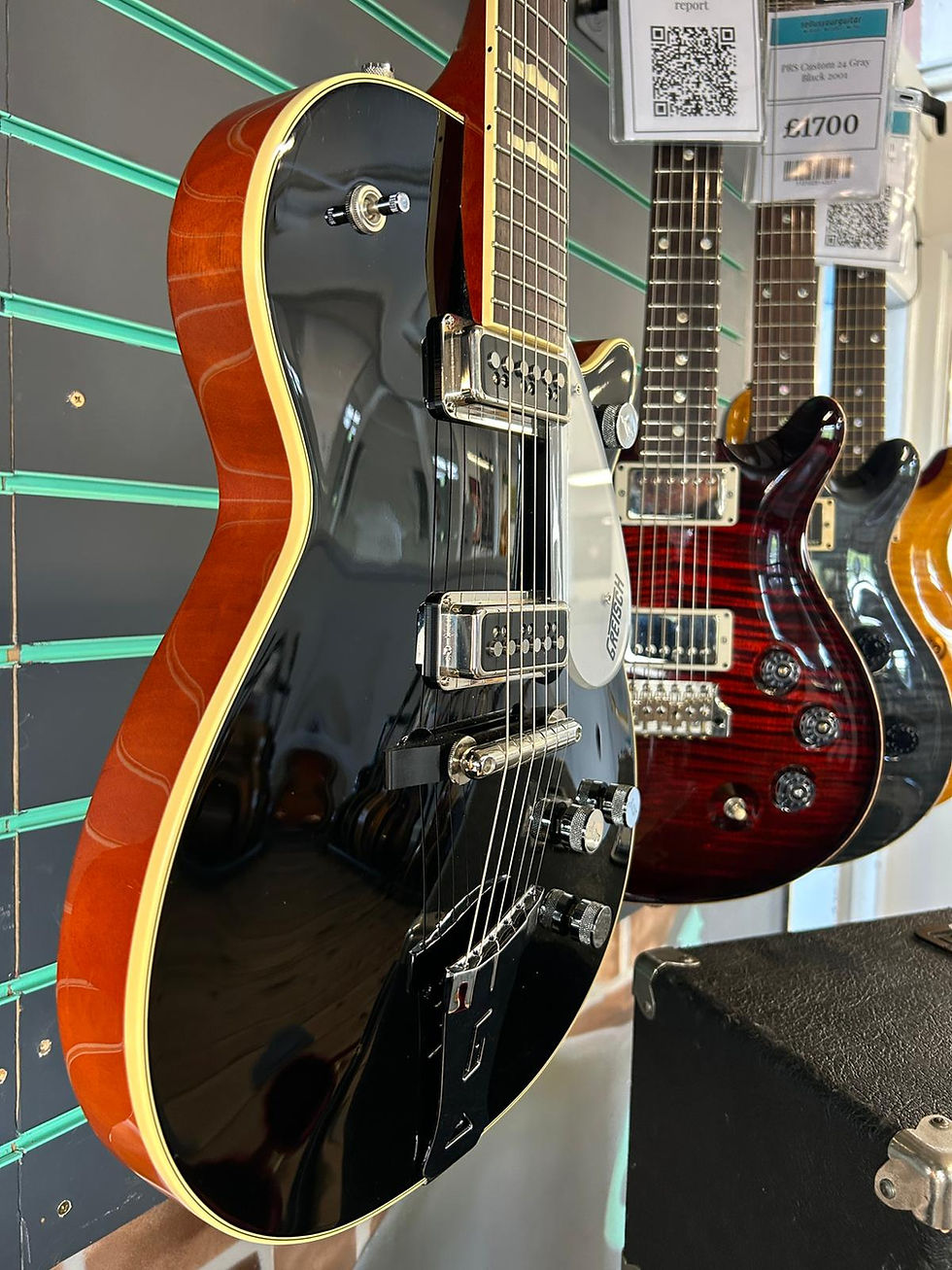 Thumbnail: Gretsch G6128DS Duo Jet Gloss Black 2007 Electric Guitar