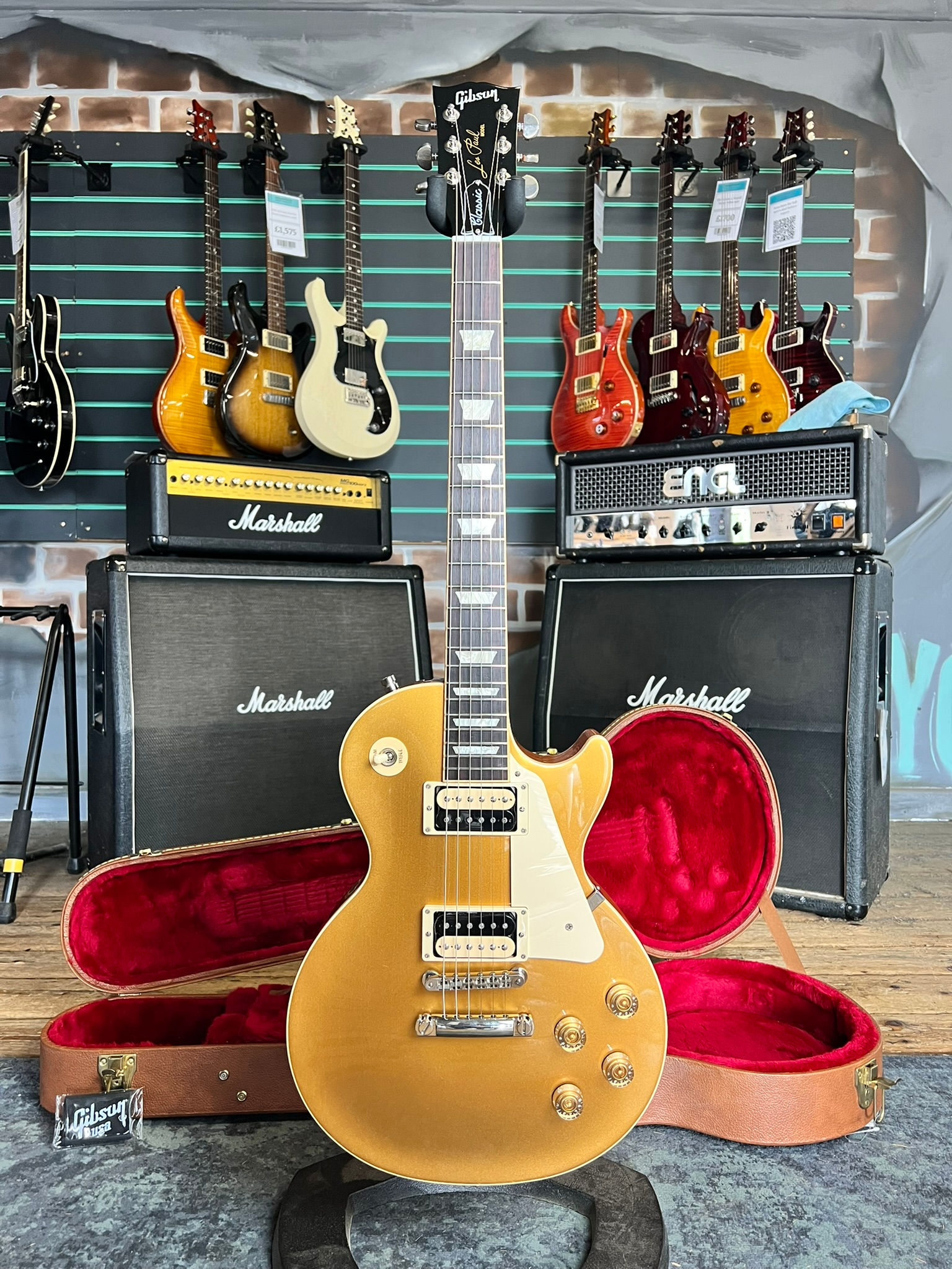 Gibson Les Paul Classic T Gold Top 2017 Electric Guitar