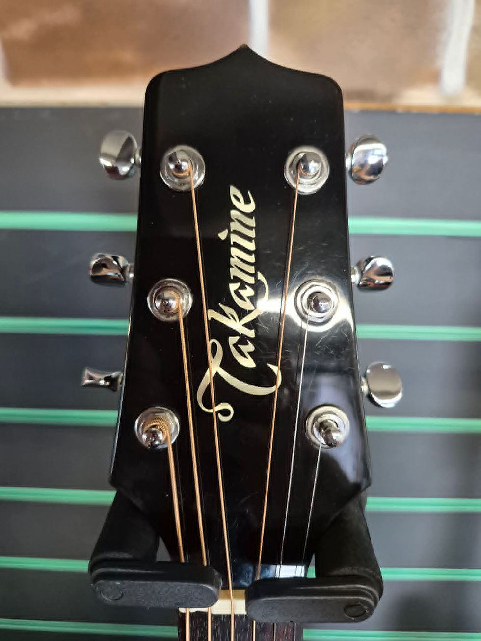 Thumbnail: Takamine PT-105 Gloss Black 1989 Electro-Acoustic Guitar