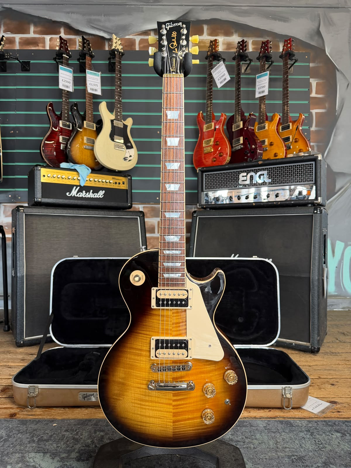 Gibson Les Paul Classic Vintage Sunburst 2015 Electric Guitar