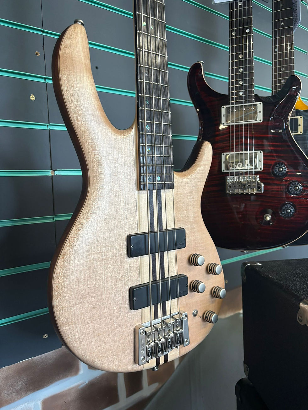 Thumbnail: Cort A4 Plus FMMH Open Pore Natural Electric Bass Guitar