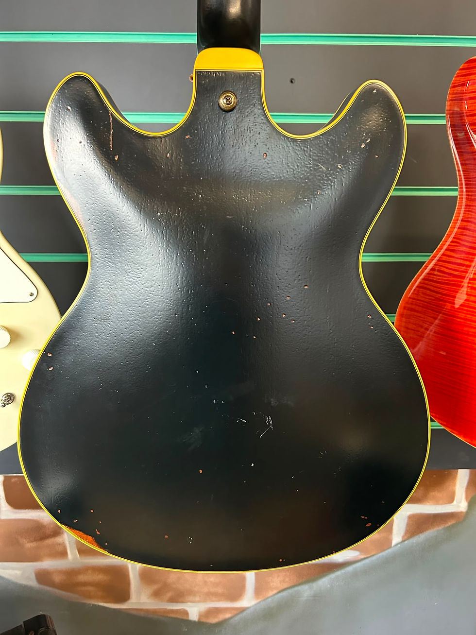 Thumbnail: Ibanez ASV-100-DG Black Low Gloss 2016 Semi-Hollow Electric Guitar