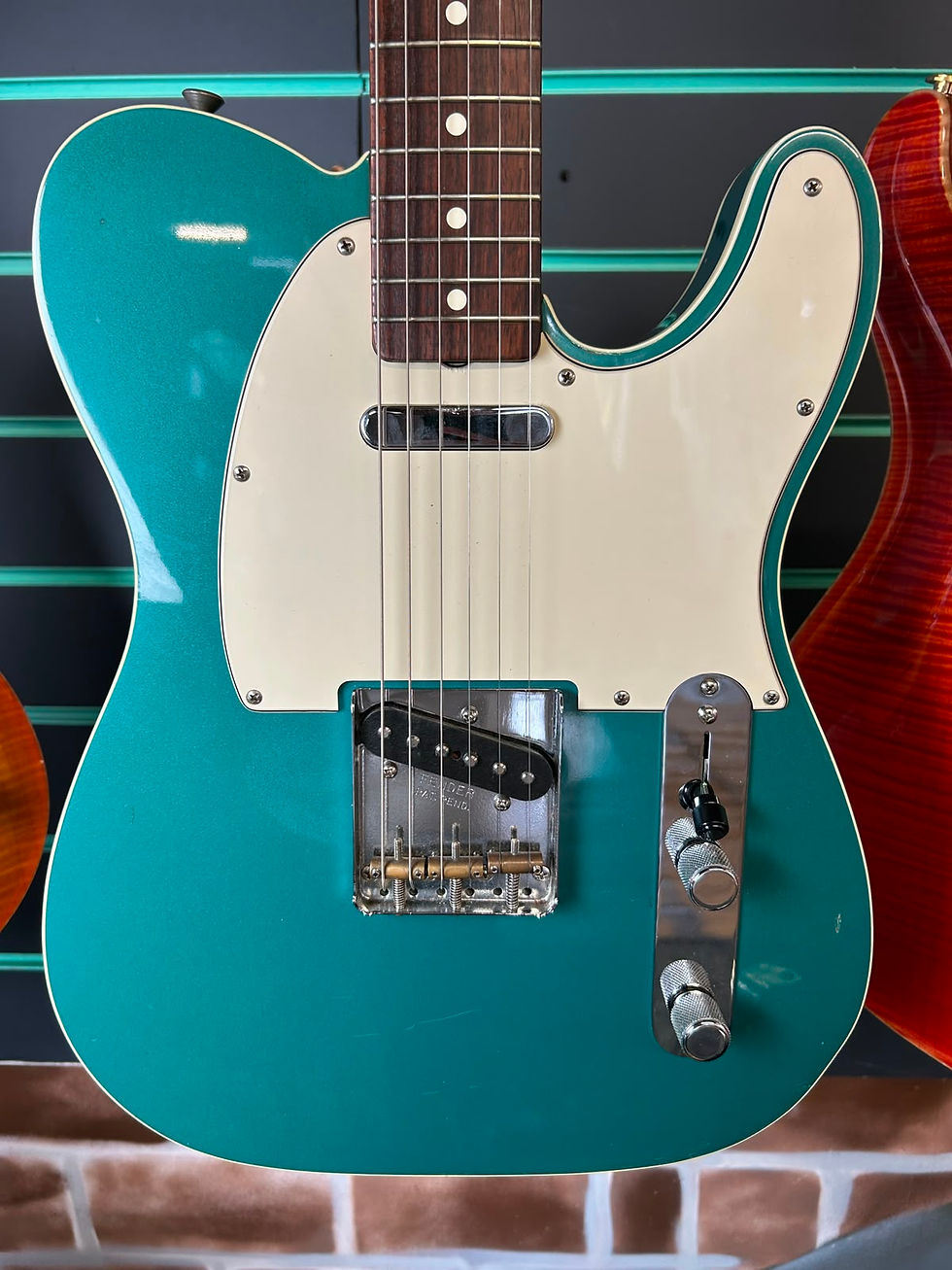 Thumbnail: Fender American Vintage Reissue '62 Telecaster Custom Ocean Turquoise 2004