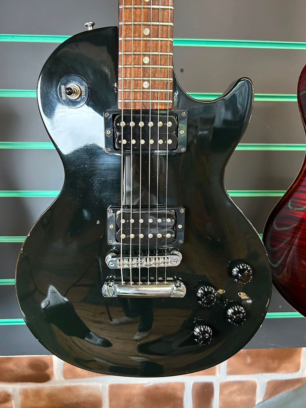 Thumbnail: Gibson The Paul II Gloss Black 1995 Electric Guitar