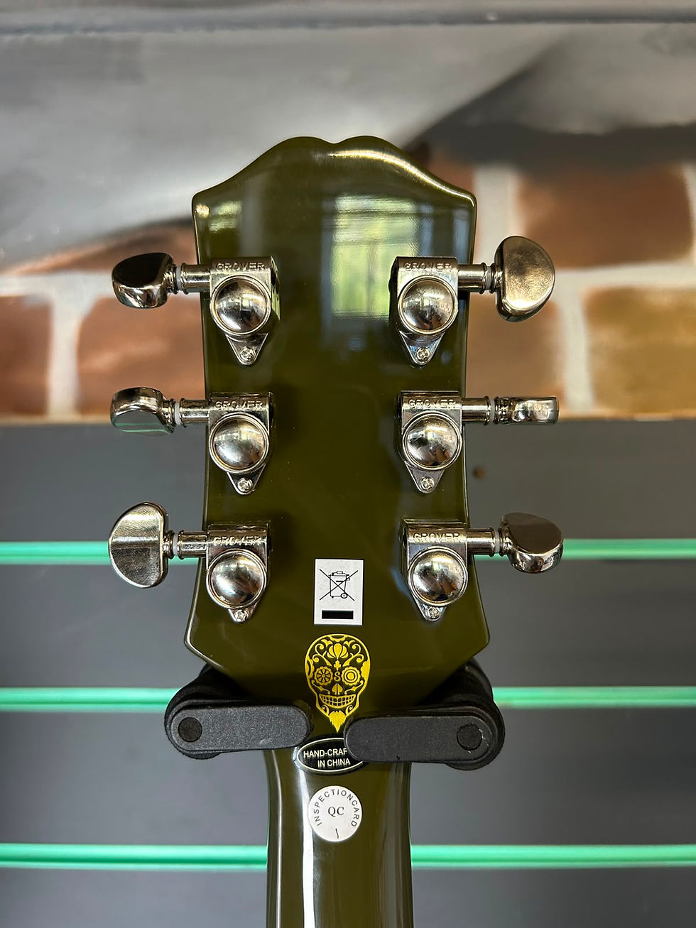 Thumbnail: Epiphone Shinichi Ubukata ES-355 Custom Olive Drab 2023 Electric Guitar