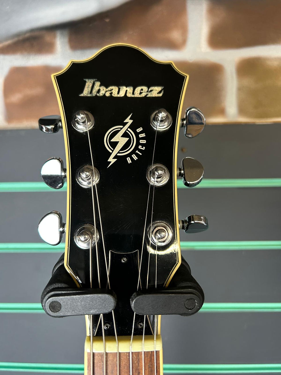 Thumbnail: Ibanez AS73 Brown Sunburst 2002 Semi-Hollow Electric Guitar