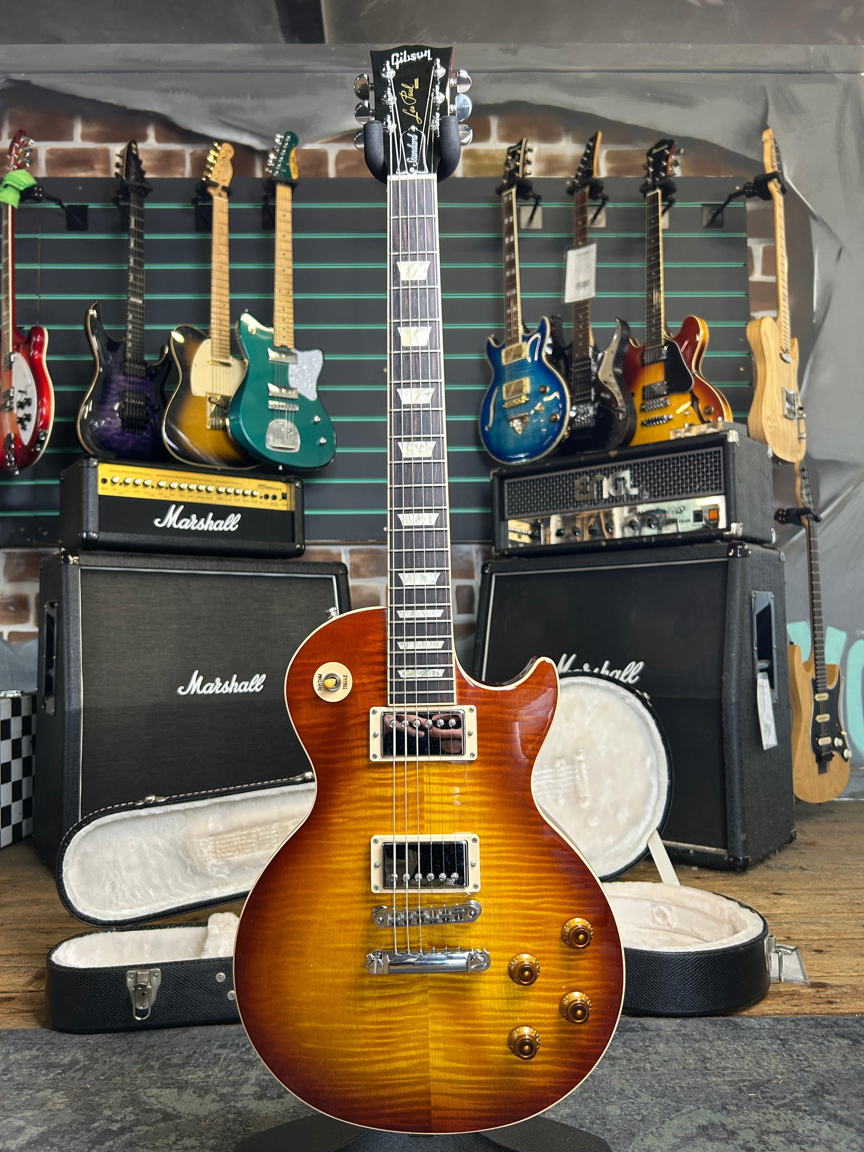 Gibson Les Paul Standard Premium Plus Iced Tea 2013 Electric Guitar