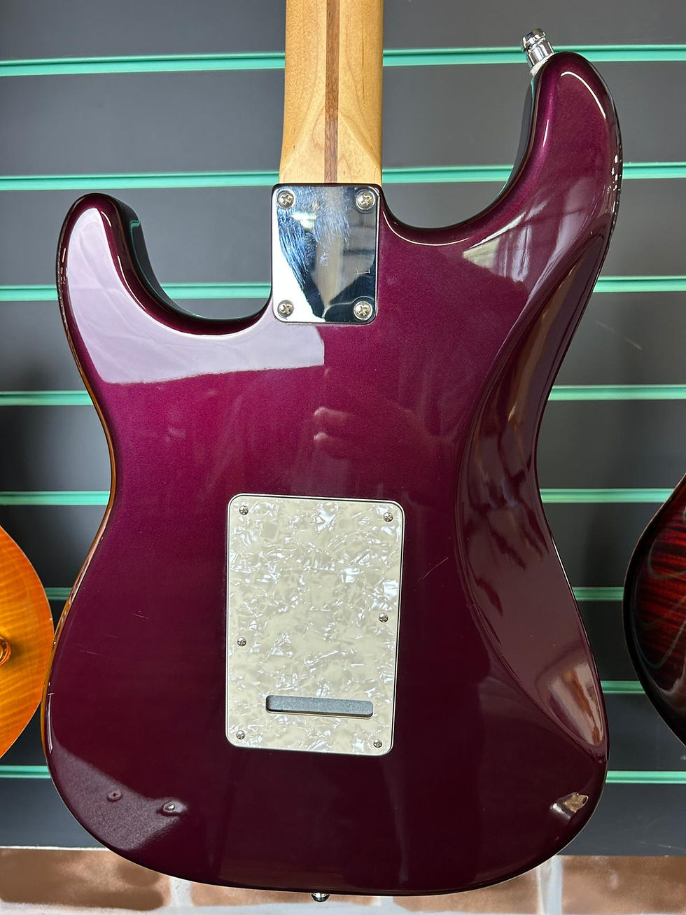 Thumbnail: Fender Standard Stratocaster Midnight Wine 2014 Electric Guitar