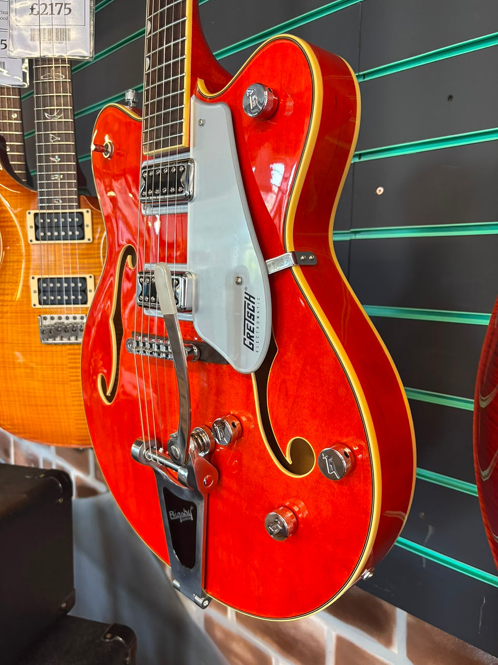 Thumbnail: Gretsch Electromatic G5422T Orange Stain 2016 Semi-Hollow Electric Guitar