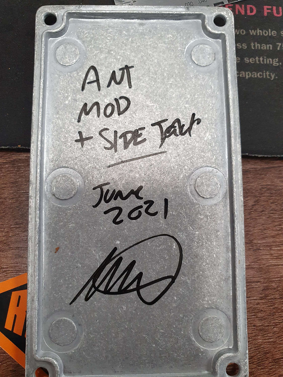 Thumbnail: Tate FX Antares Modified Limited Edition Raw Enclosure Treble Boost Pedal