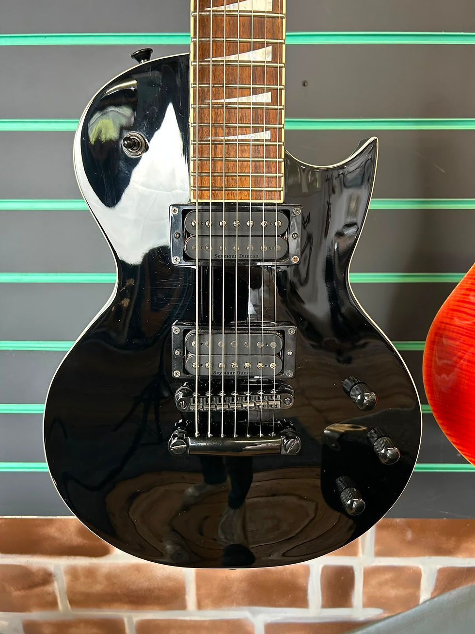 Thumbnail: Jackson X Series Monarkh SCX7 Black Gloss 2016 7-String Electric Guitar