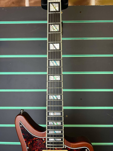 D'Angelico Bedford Deluxe Matte Walnut 2022 Electric Guitar