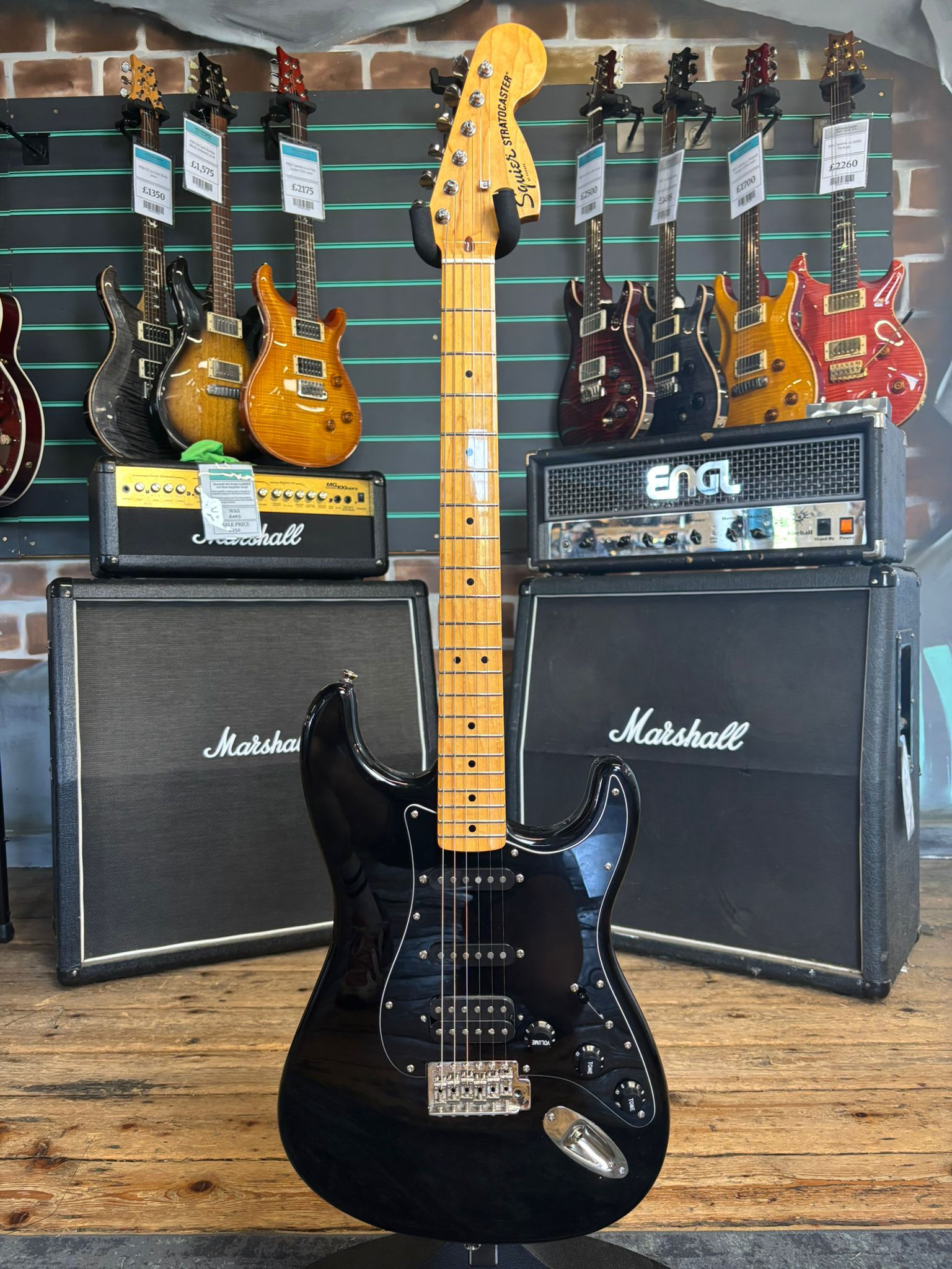 Squier Classic Vibe '70s Stratocaster HSS Black 2024 Electric Guitar