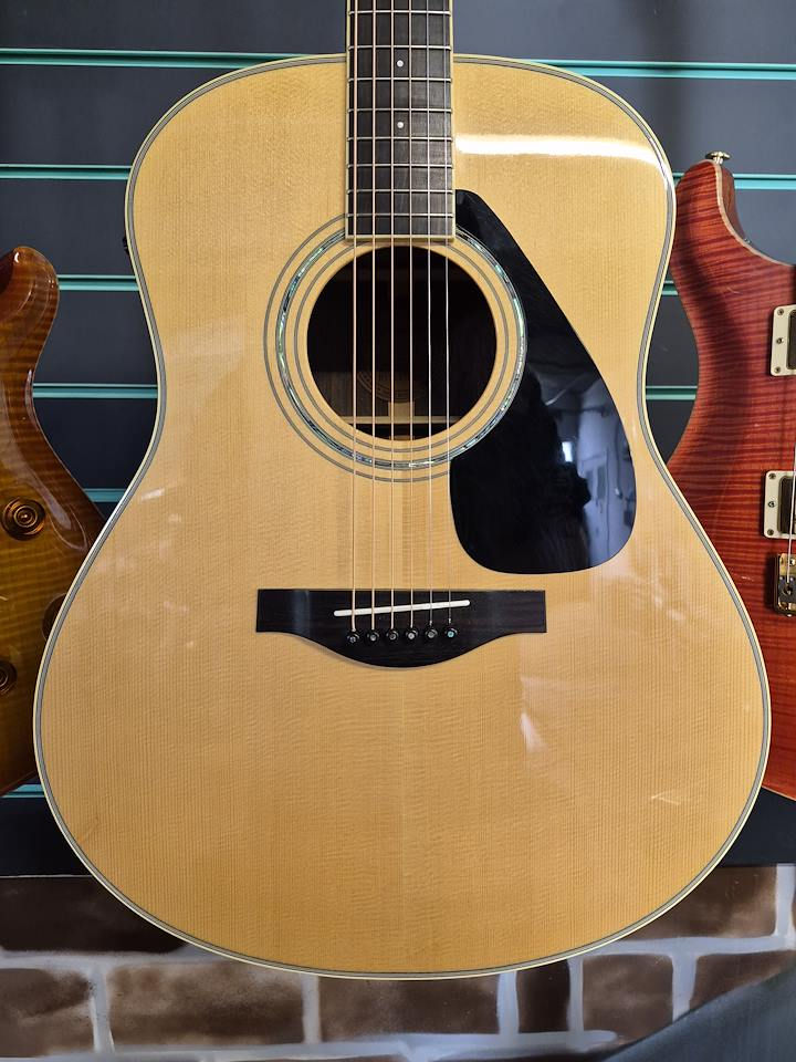 Thumbnail: Yamaha LLX6A Gloss Natural 2012 Electro-Acoustic Guitar