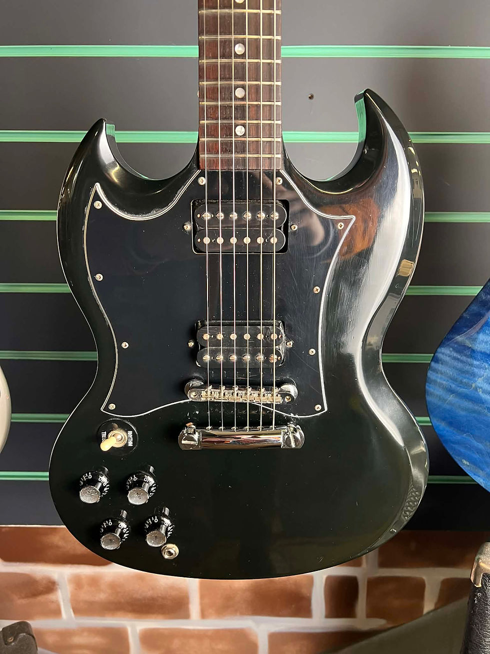 Thumbnail: Gibson SG Special Ebony 2000 Left Handed Electric Guitar
