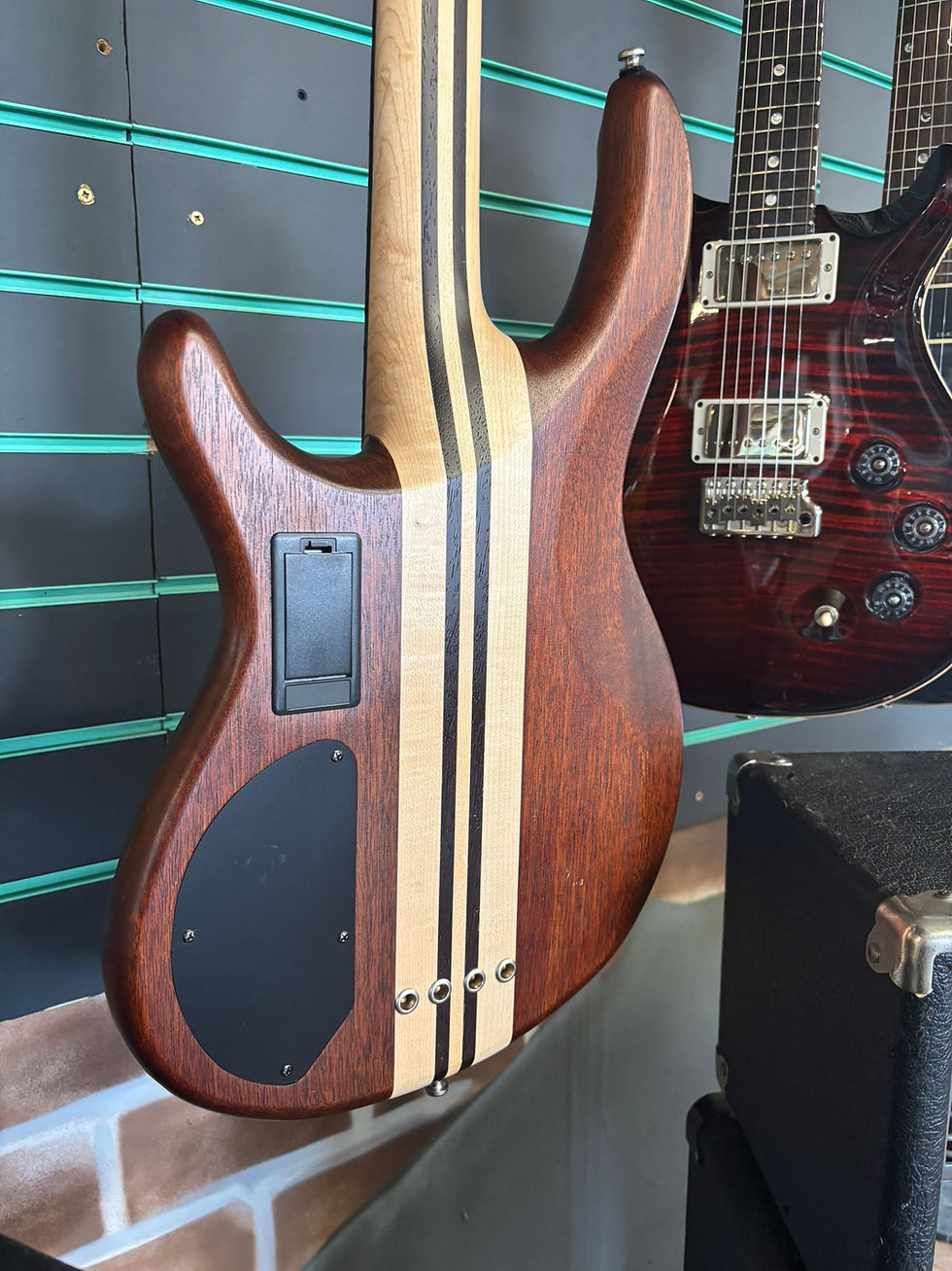Thumbnail: Cort A4 Plus FMMH Open Pore Natural Electric Bass Guitar