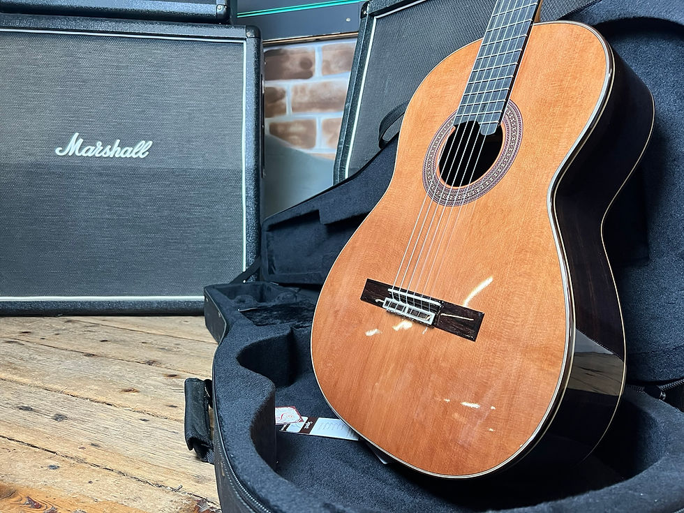 Thumbnail: Prudencio Saez 5-PS Gloss Natural All-Solid Made in Spain Classical Guitar