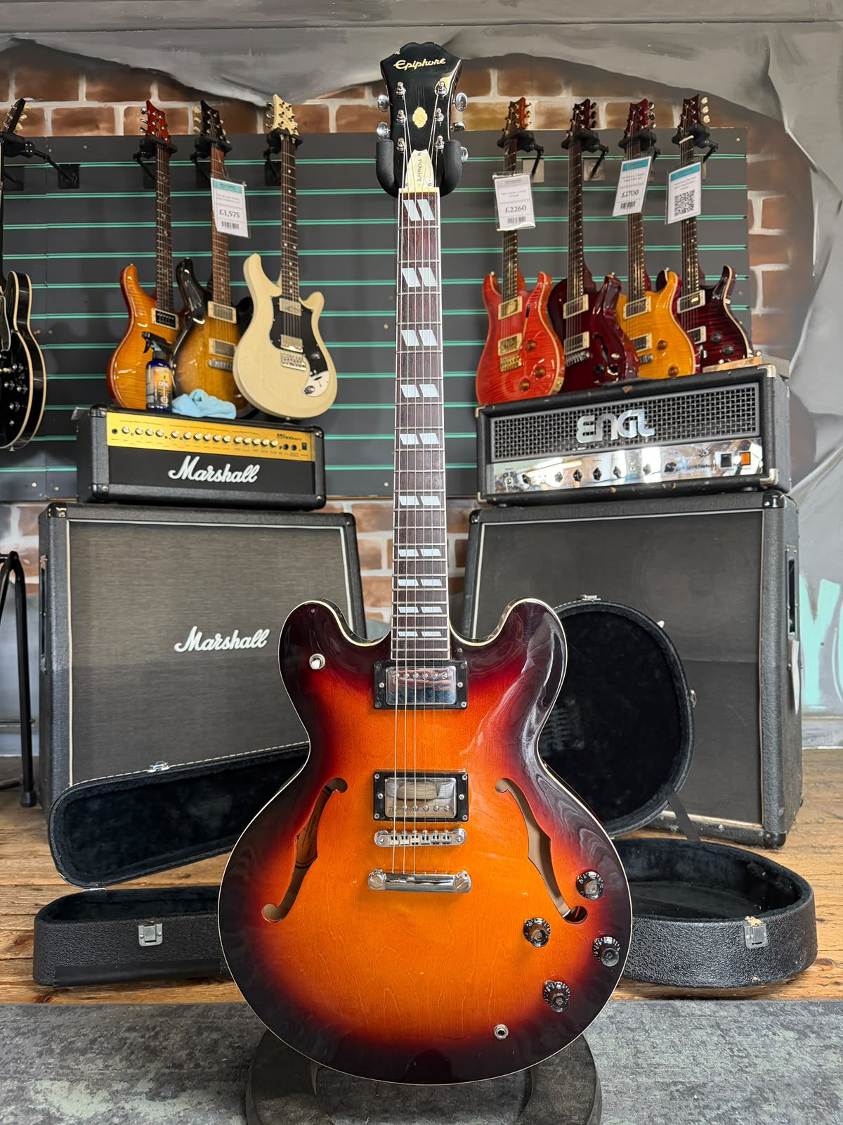Epiphone Noel Gallagher SuperNova Vintage Sunburst 1997 Electric Guitar