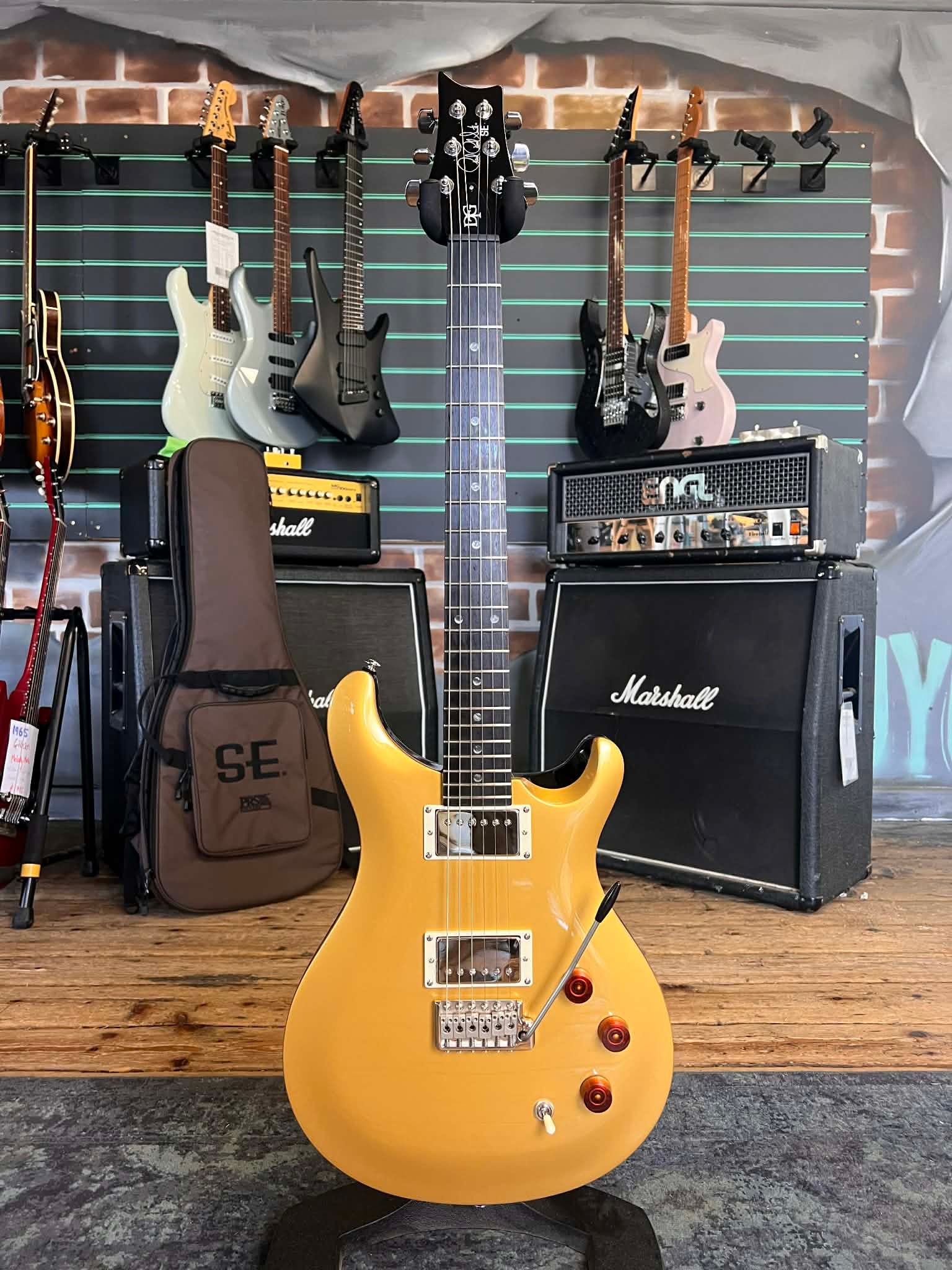 PRS SE DGT (David Grissom Trem) Gold Top 2023 Electric Guitar