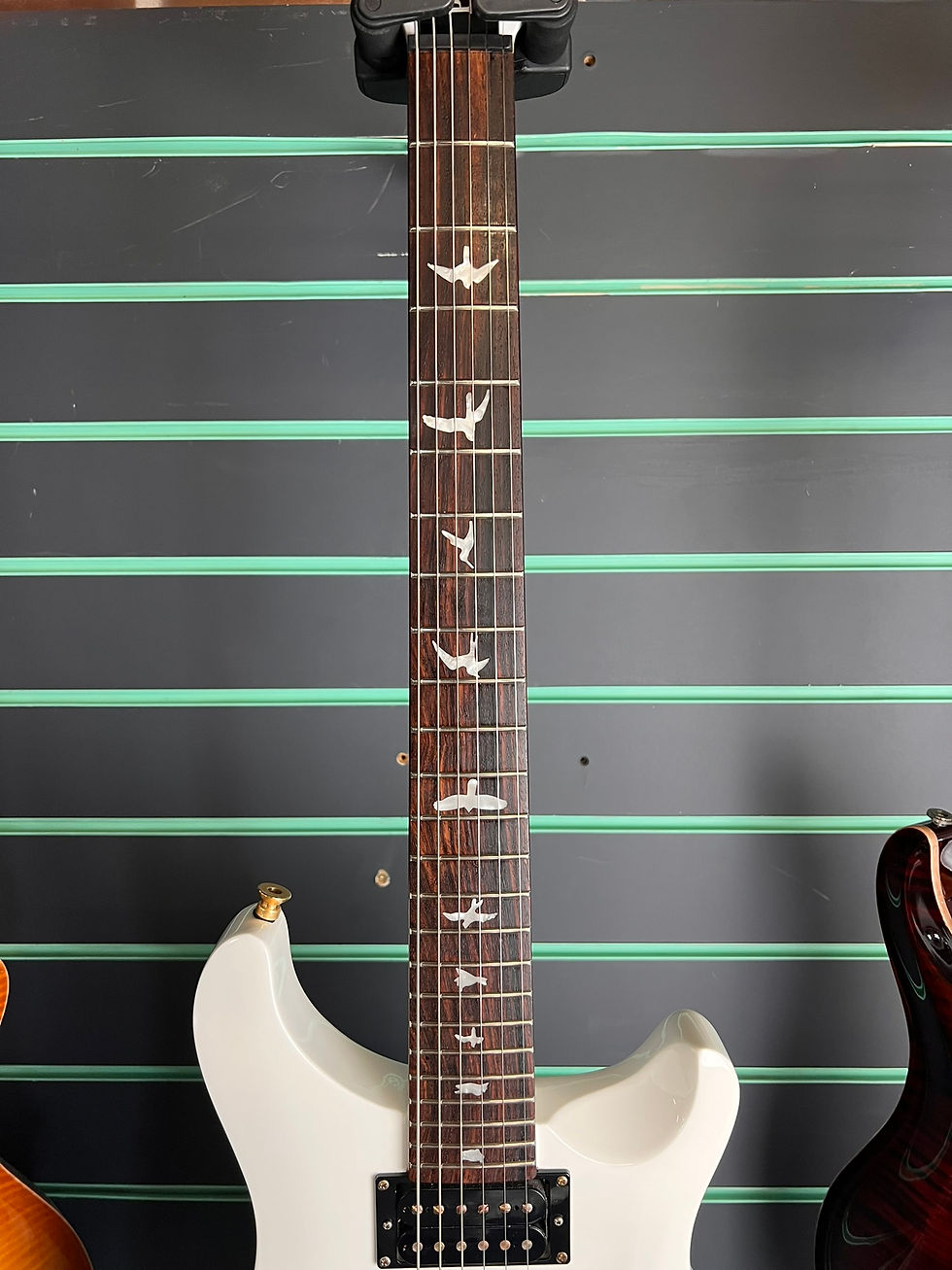 Thumbnail: PRS SE Dave Navarro Jet White 2012 Signature Electric Guitar
