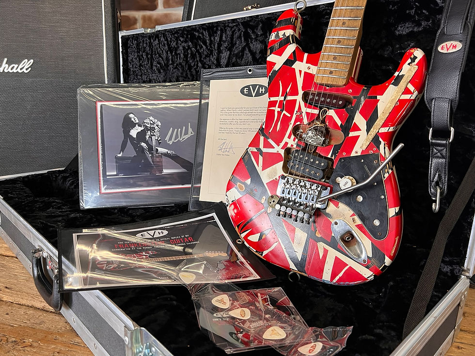 Thumbnail: Fender Custom Shop EVH Frankenstein Replica 1 of 300 Masterbuilt by Chip Ellis