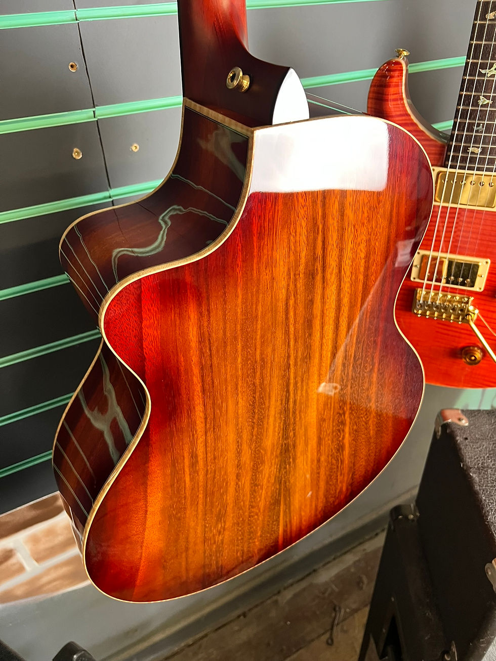 Thumbnail: Faith Neptune Blood Moon 2019 Blood Moon Burst Electro-Acoustic Guitar