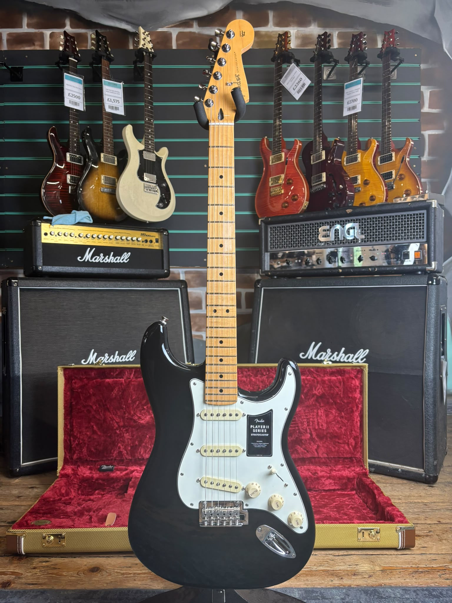 Fender Player II Stratocaster Black 2024 Electric Guitar