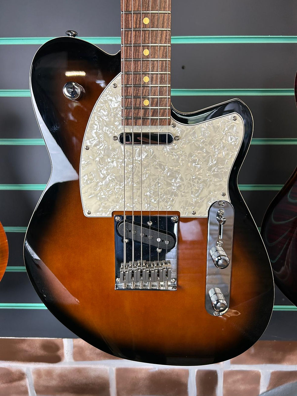 Thumbnail: Reverend Trickshot Coffee Burst 2020 Electric Guitar