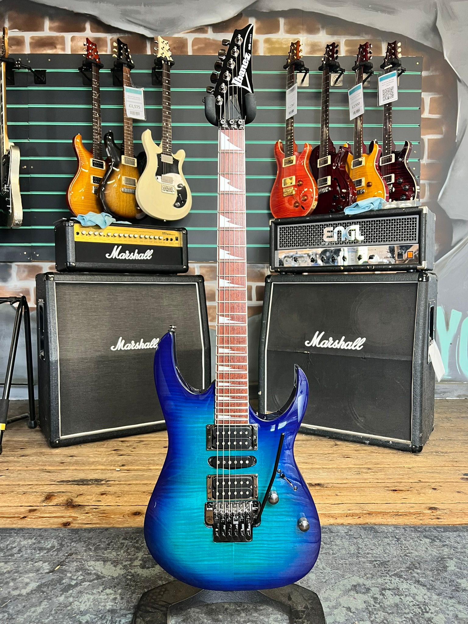 Ibanez RG370FMZ Sapphire Blue 2019 Electric Guitar