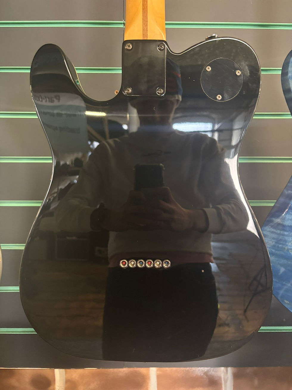 Thumbnail: Fender John 5 Black 2004 Telecaster Electric Guitar