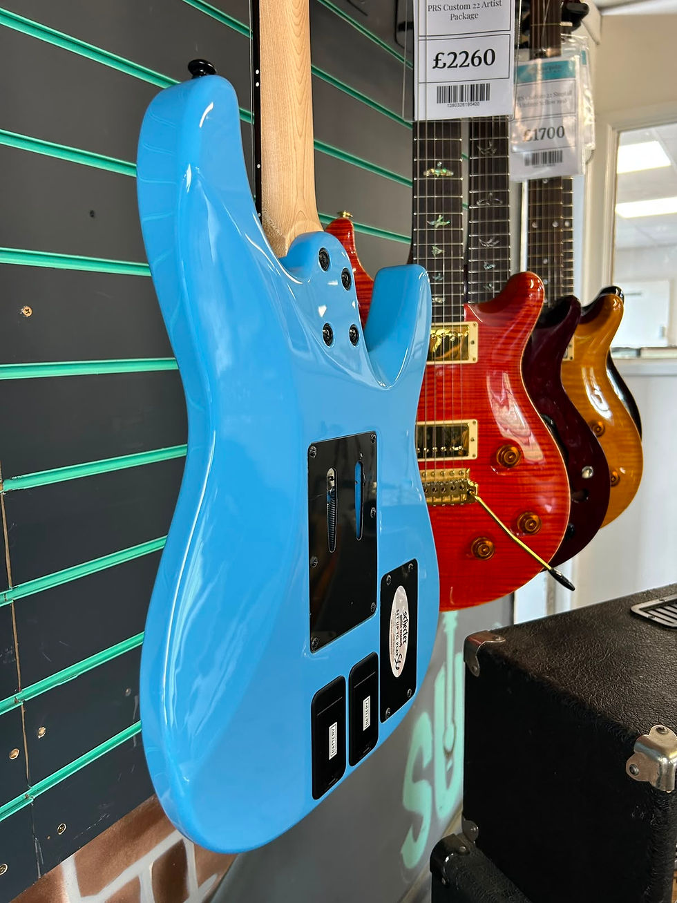 Thumbnail: Schecter Sun Valley Super Shredder FR S LH Riviera Blue 2021 Electric Guitar
