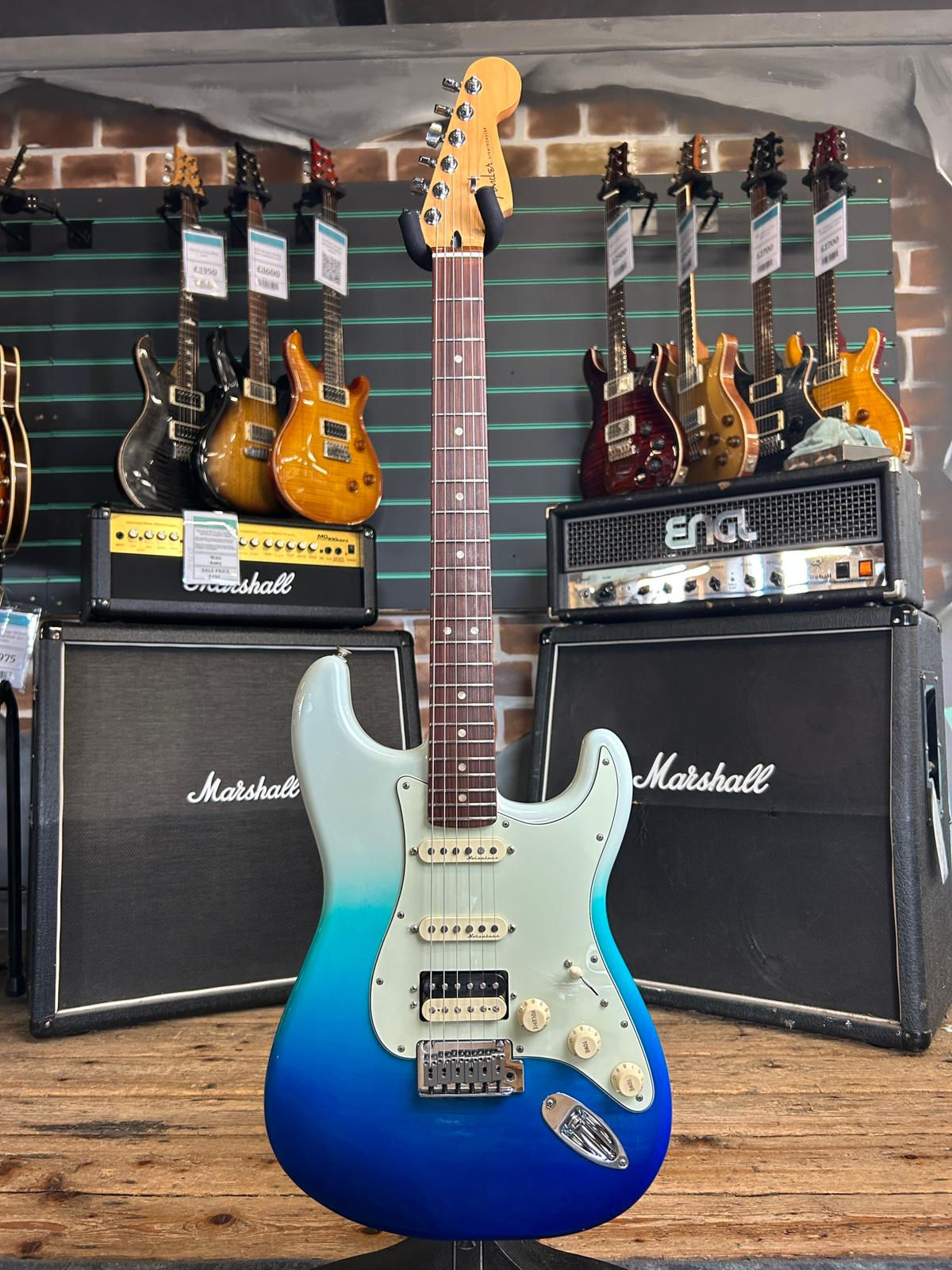 Fender Player Plus Stratocaster HSS Belair Blue 2021 Electric Guitar