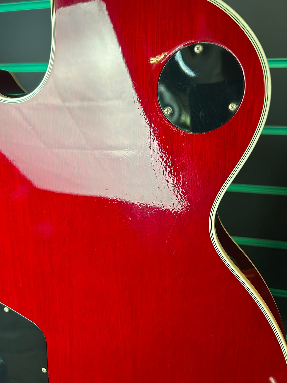 Thumbnail: Gibson Les Paul Custom Wine Red 2004 Electric Guitar