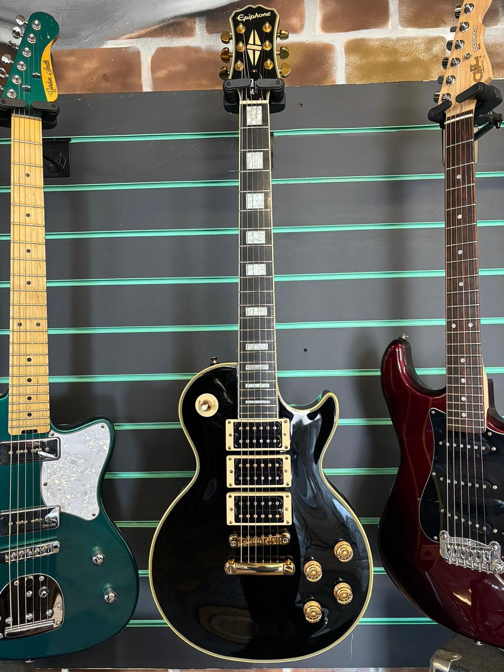 Thumbnail: Epiphone Peter Frampton Les Paul Custom Ebony 2018 Electric Guitar