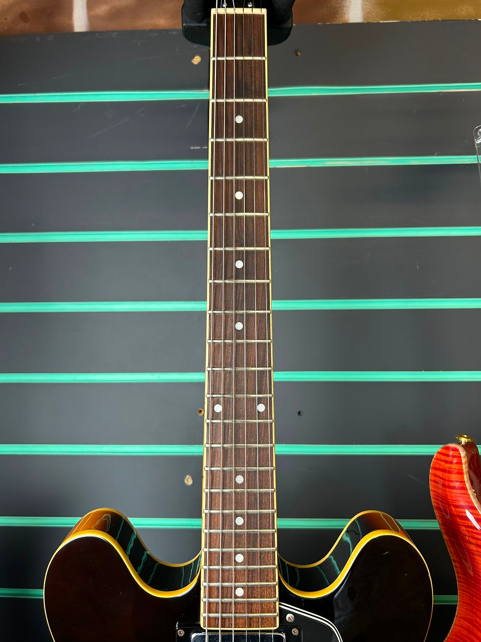 Thumbnail: Tokai MIK ES-60 Sunburst Semi-Hollow Electric Guitar