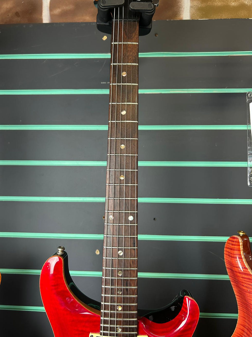 Thumbnail: PRS CE24 Scarlet Red 1990 Electric Guitar