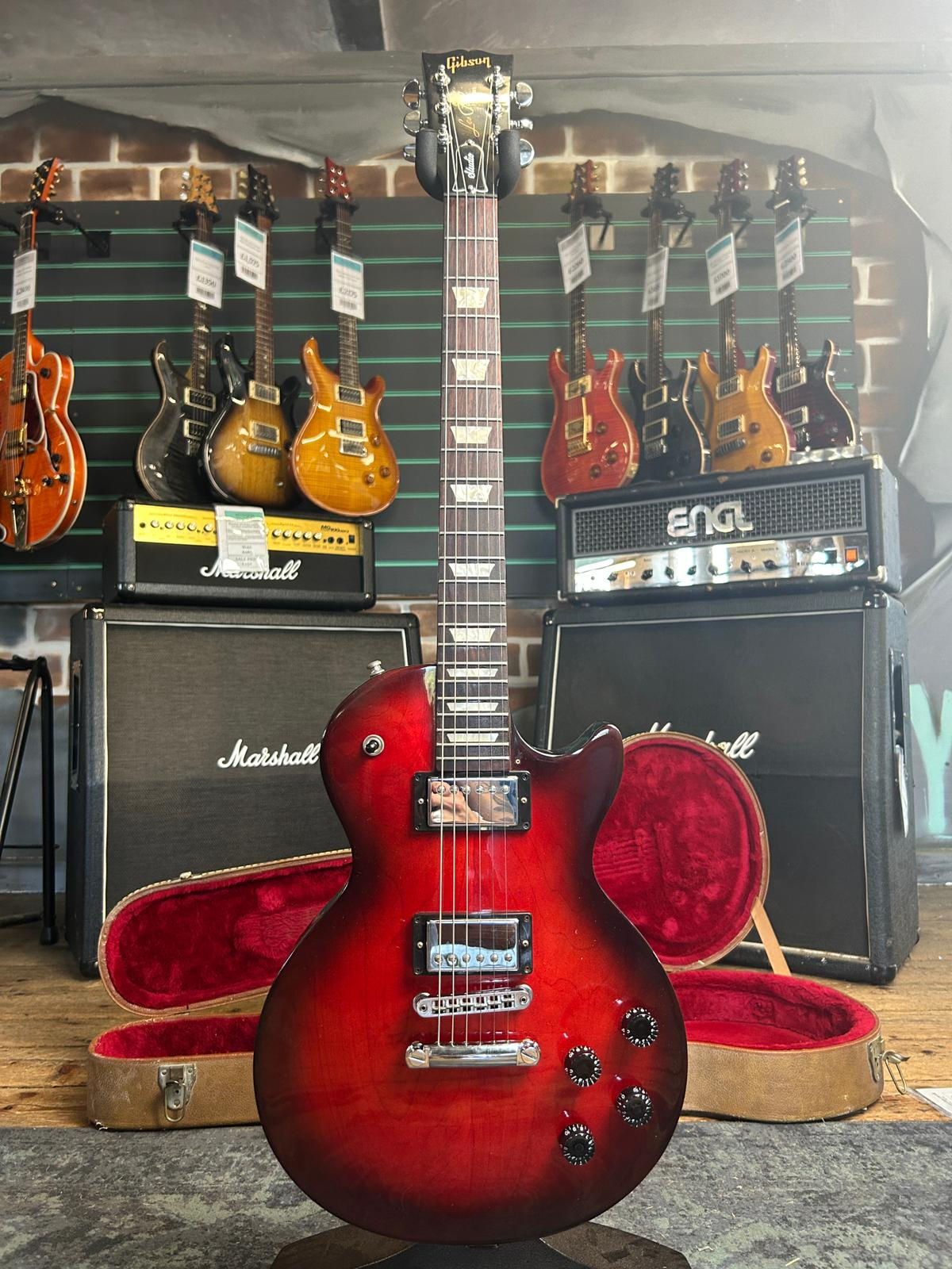 Gibson Les Paul Studio T Black Cherry Burst 2017 Electric Guitar