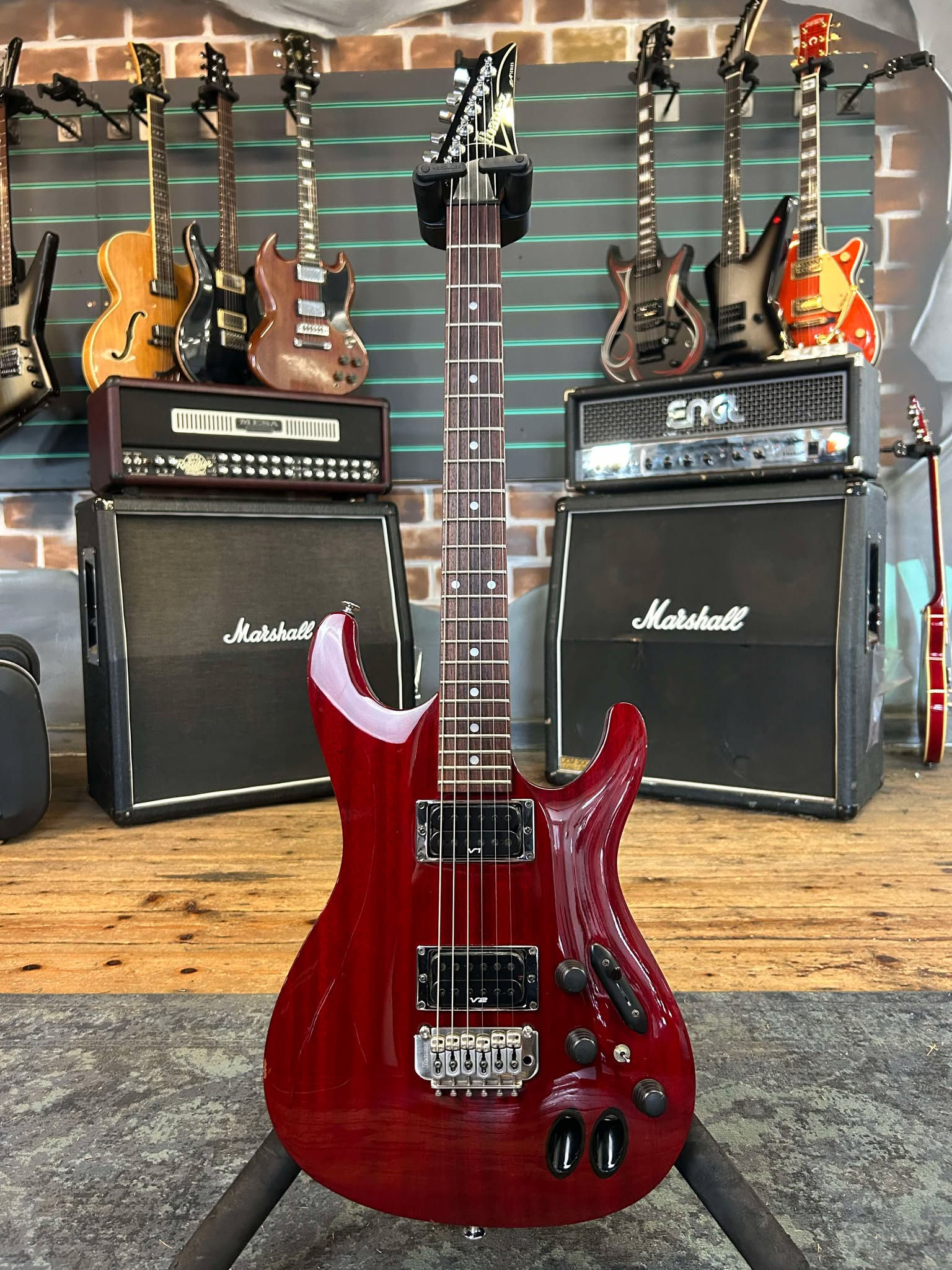Ibanez SA420X Deep Red 2002 Electric Guitar