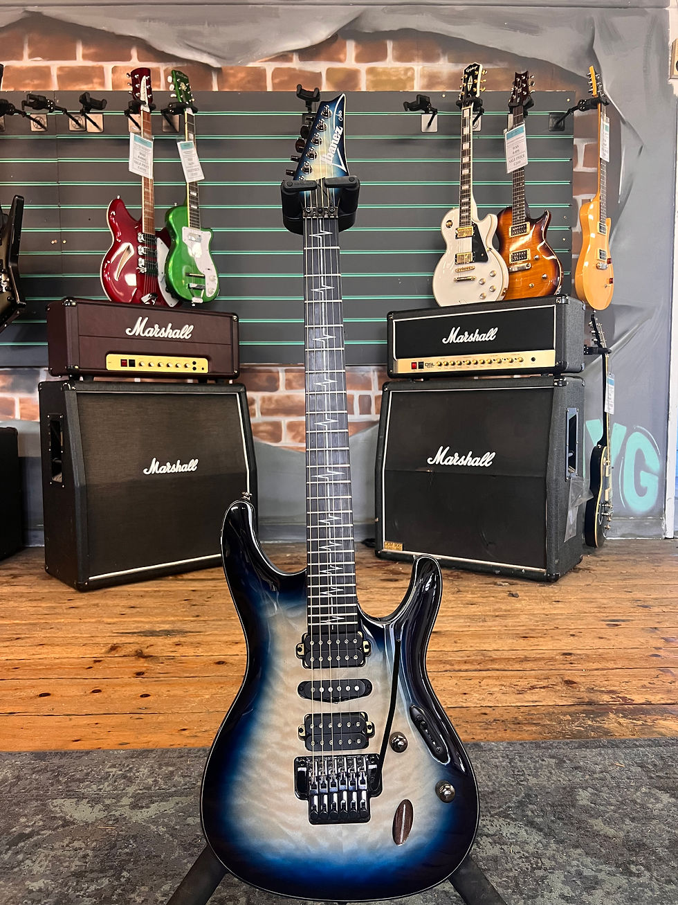 Ibanez JivaJr Deep Sea Blonde 2021 Electric Guitar