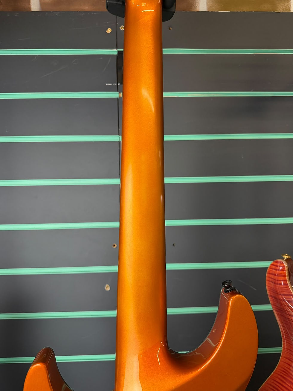 Thumbnail: Schecter KM-7 Keith Merrow Lambo Orange 2015 7-String Electric Guitar